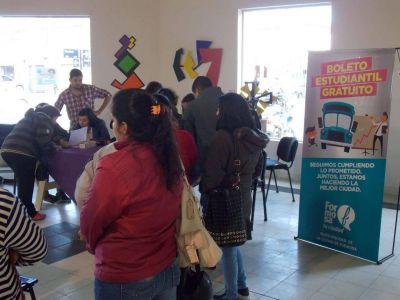 Se entregaron m�s de 1500 solicitudes para la tramitaci�n del carnet de pase libre.