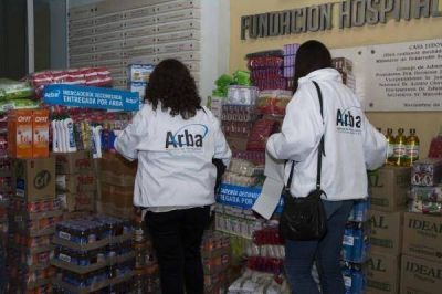 Arba entreg� 1.3 millones de pesos en mercader�a a entidades de bien p�blico