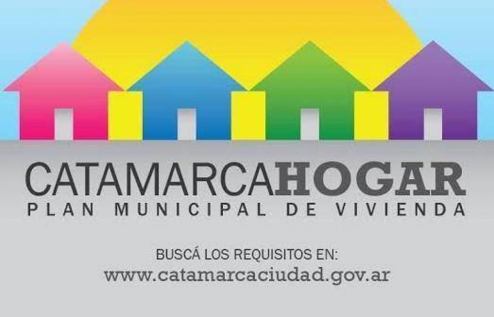 Tres das para inscribirse al plan municipal de viviendas Catamarca Hogar