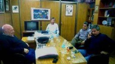 Rub�n Rodr�guez mantuvo una reuni�n en la Federaci�n de Sindicatos Municipales