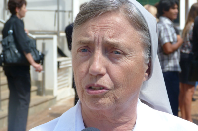 Sin nombrarla, el Papa reivindic� a la hermana Martha Pelloni