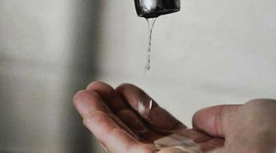El microcentro, con menos presi�n de agua por una ca�er�a averiada