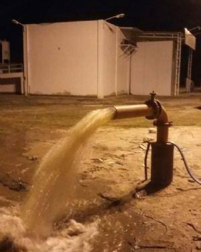 Agua potable: ponen en funcionamiento perforaci�n en Saujil