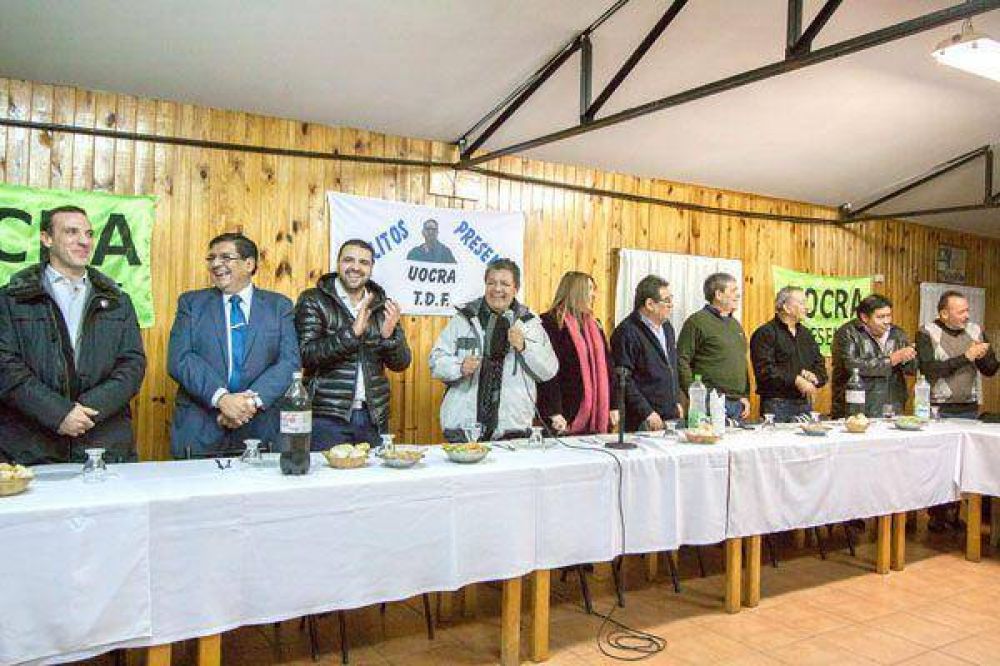Vuoto y la UOCRA acordaron trabajar en obras fundamentales para Ushuaia