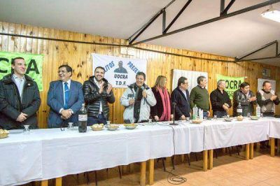 Vuoto y la UOCRA acordaron trabajar en obras fundamentales para Ushuaia