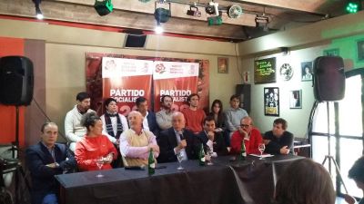 Bonfatti pas� por Paran�, cuestion� al Gobierno nacional y destac� la unidad del Partido Socialista