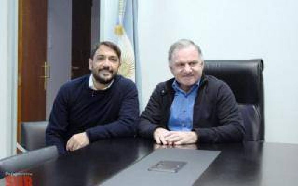 Pereyra recibi� a Mussi por el Sistema de Informaci�n Geogr�fica