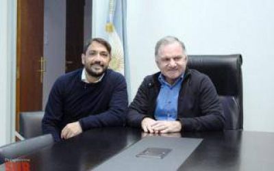 Pereyra recibi� a Mussi por el Sistema de Informaci�n Geogr�fica