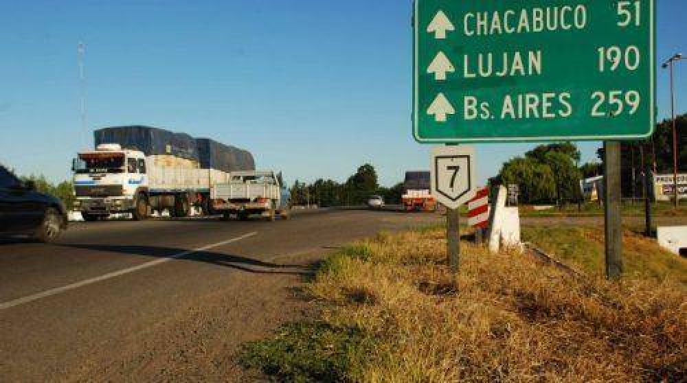 En junio comienzan las obras en la ruta 7