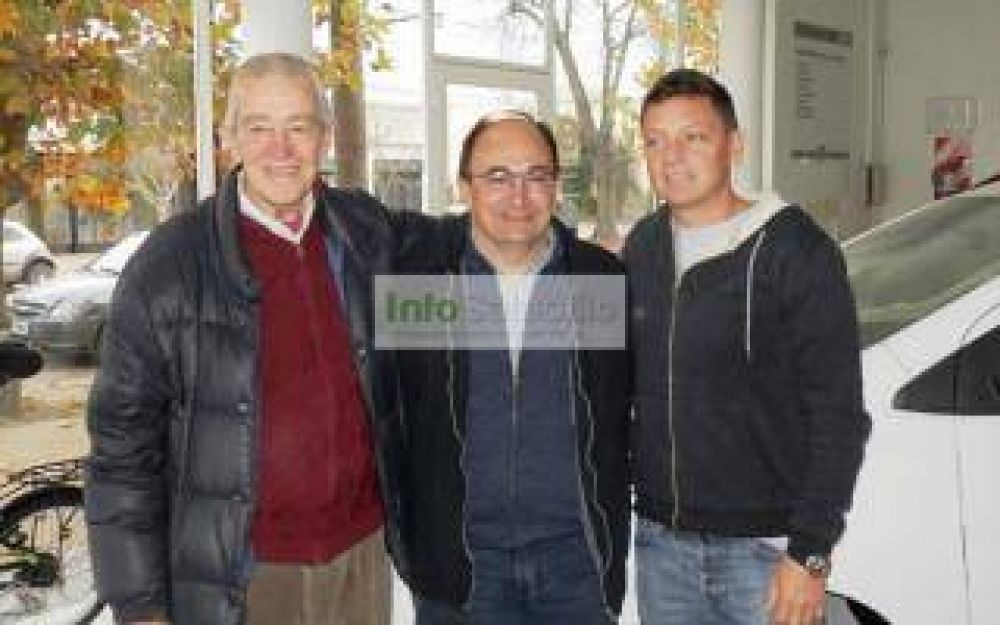 El Intendente Salom�n recibi� a Guillermo Ortelli en Saladillo
