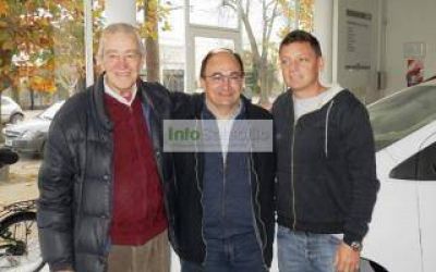El Intendente Salom�n recibi� a Guillermo Ortelli en Saladillo