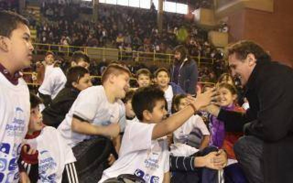 Katopodis present� los Juegos Deportivos San Mart�n 2016
