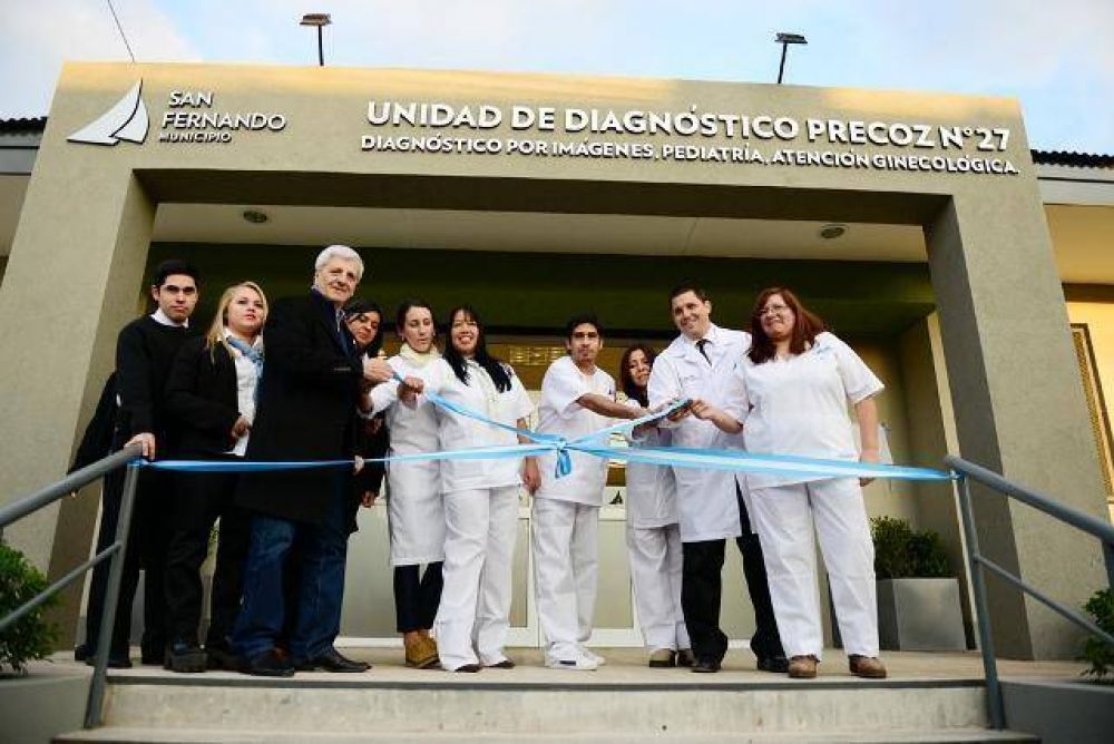 Andreotti inaugur la Unidad de Diagnstico Precoz y habl sobre la situacin en el hospital Cordero