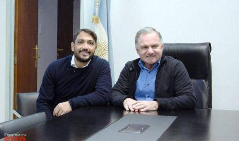 Mussi y Pereyra juntos por la modernizaci�n de sus municipios