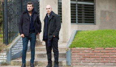 Larreta y Tinelli recorrieron obras deportivas