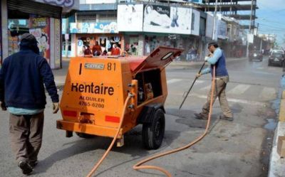 El Municipio contin�a con el mantenimiento de pavimentos