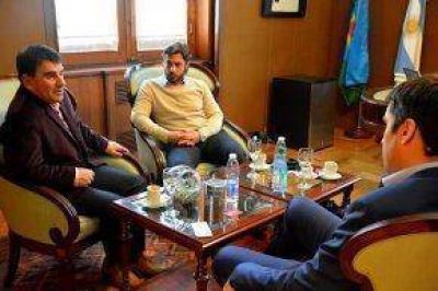 El intendente Hern�n Bertellys se reuni� con el ministro de Gobierno Federico Salvai