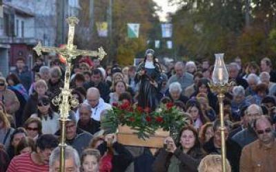San Isidro celebr� las fiestas Patronales de Santa Rita