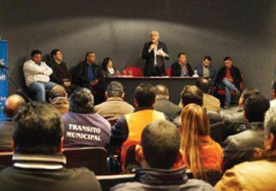 El ministro Sa�l contin�a con reuniones de trabajo en todo el interior provincial