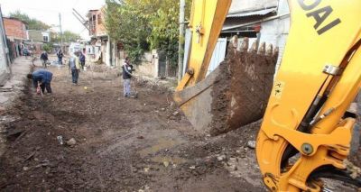 Nuevas obras de pavimentaci�n en La Carcova