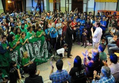 El Consejo de Agrupaciones del FpV repudi� 
