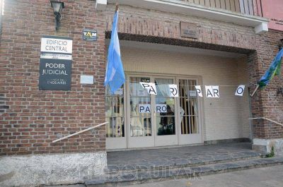 Judiciales rechazaron la propuesta salarial y paran toda la semana