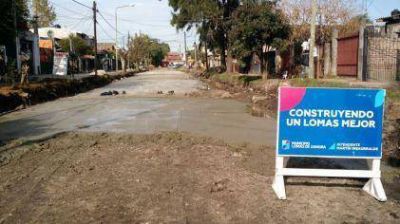 Realizan obra para mejorar la infraestructura h�drica en el Barrio Odisa