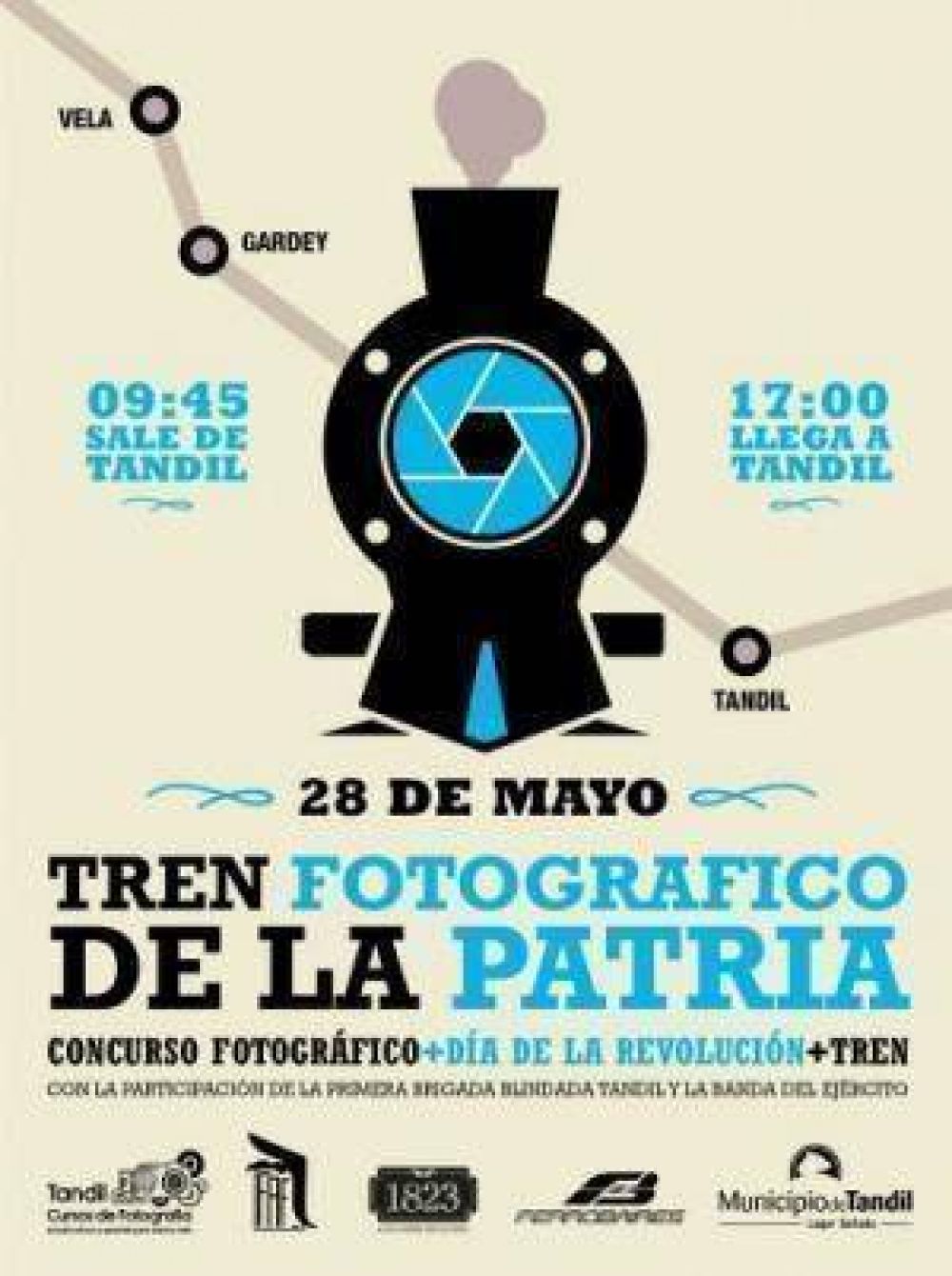 Se present� el Tren Fotogr�fico de la Patria