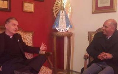 Diputado Mignaquy fue recibido por el Obispo de 9 de Julio