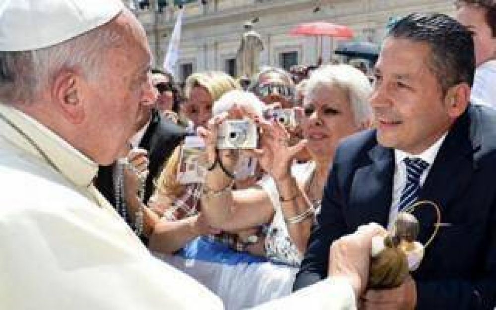 Intendentes bonaerenses se renen con el Papa