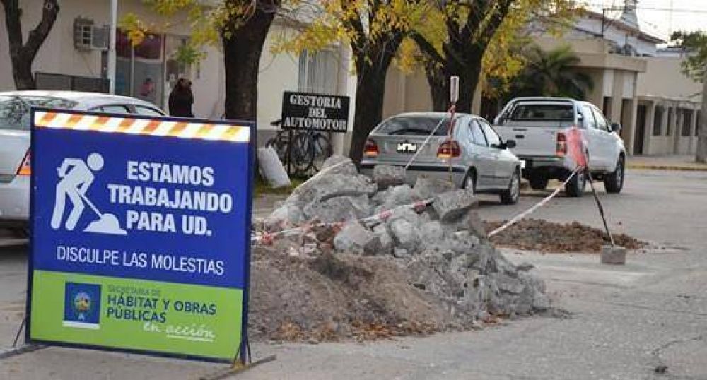 Bacheo y bicisendas