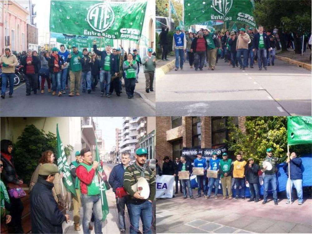  �Nos sobran motivos para seguir en las calles�, dijo Muntes en la jornada de paro nacional 