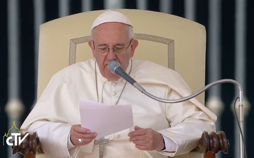 Texto completo de la catequesis del papa Francisco en la audiencia del mircoles 25 de mayo de 2016