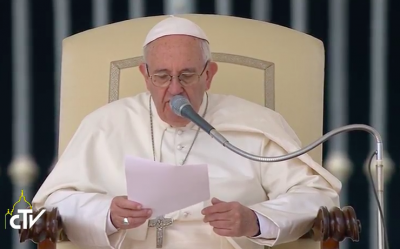 Texto completo de la catequesis del papa Francisco en la audiencia del mi�rcoles 25 de mayo de 2016