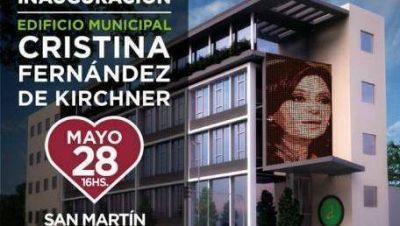 Ferraresi inaugurar� un edificio con el nombre de CFK