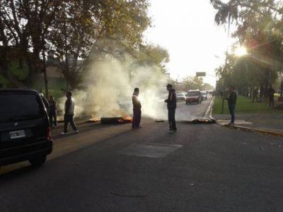 Manifestaci�n por falta de agua y luz
