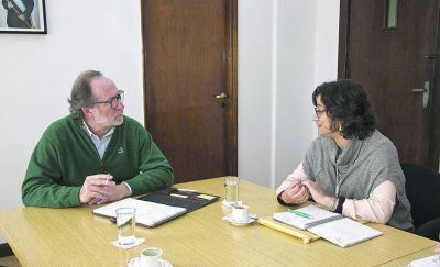 Compromiso de fondos para claocas de Valle Viejo y Fray M. Esqui�