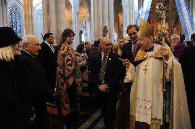 Salvador encabez� el Tedeum del 25 de Mayo en la Catedral de La Plata