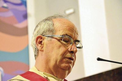 El obispo invit� a trabajar por el bien com�n para reconstruir la Naci�n