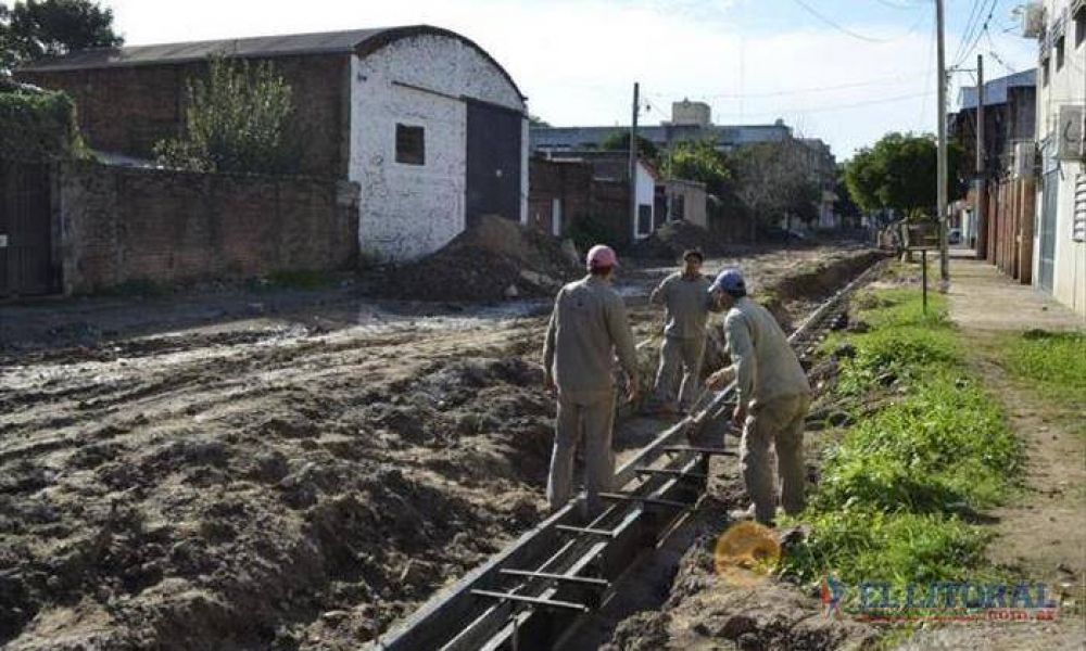 Proyectan construir un gran desag�e debajo de la ex V�a