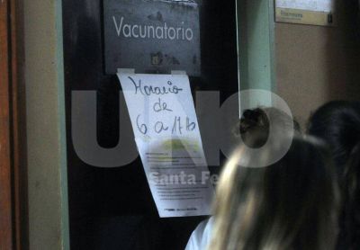 Para normalizar la demanda, la provincia recibir� 21 mil vacunas
