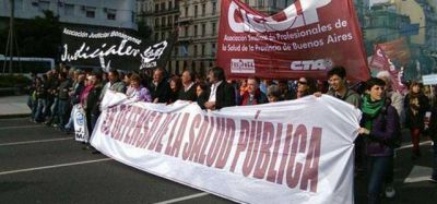 M�dicos destacaron que �fue alt�simo el nivel de adhesi�n� al paro