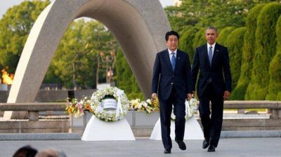 Barack Obama en Hiroshima: 