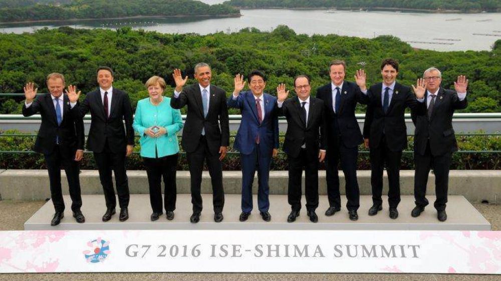 Culminó la cumbre del G-7 marcada por la economía global y la geopolítica