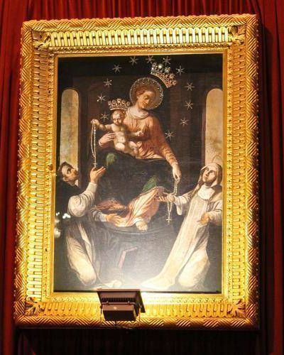 N�poles concluye mes mariano con peregrinaci�n a pie a la Virgen de Pompeya