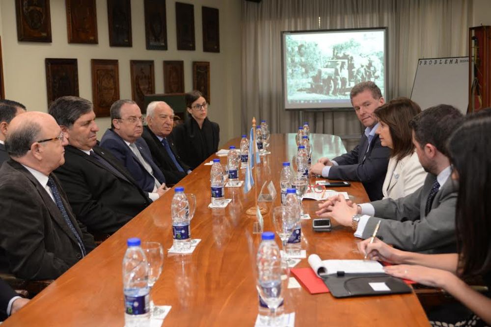 El presidente del KKL mundial, Sr. Daniel Atar, visita la Argentina