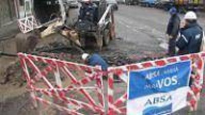 La Plata: ABSA inform� que repar� acueducto en la zona de la estaci�n de trenes