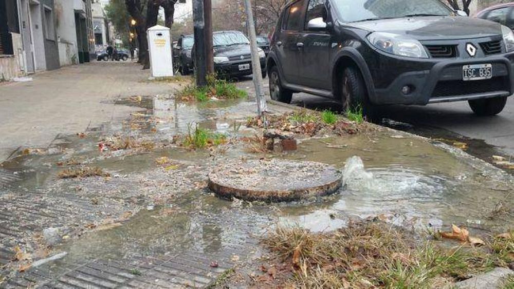 En Plaza Paso est�n hartos de vivir entre desperdicios cloacales