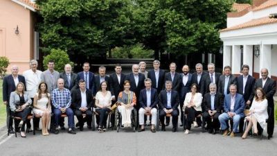 Gobernadores respaldaron el paquete de medidas que el Gobierno enviar� al Congreso