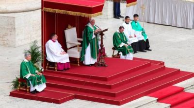 El Papa invita a orar por la paz junto con ni�os de Siria el mi�rcoles 1 de junio